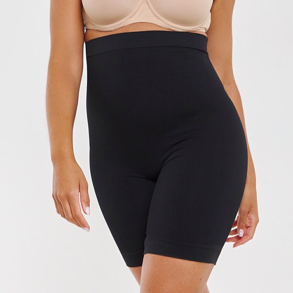 Maidenform Seamless High Waist Black Shapewear Firm S L